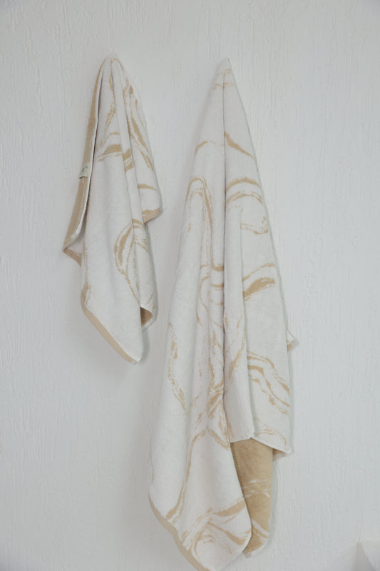 BATH AND HAND TOWEL SET MODEL 6 (2-PIECE) image 1