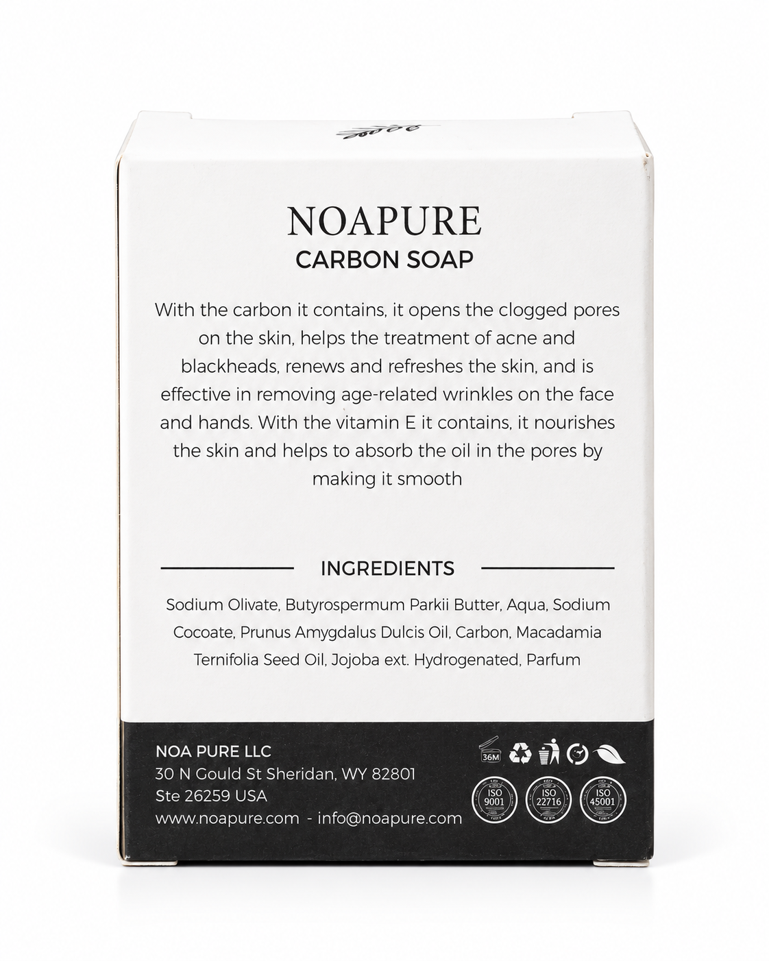 Activated Carbon Soap Bar