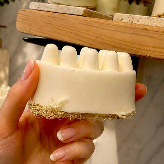 White Glow Exfoliating Soap Bar