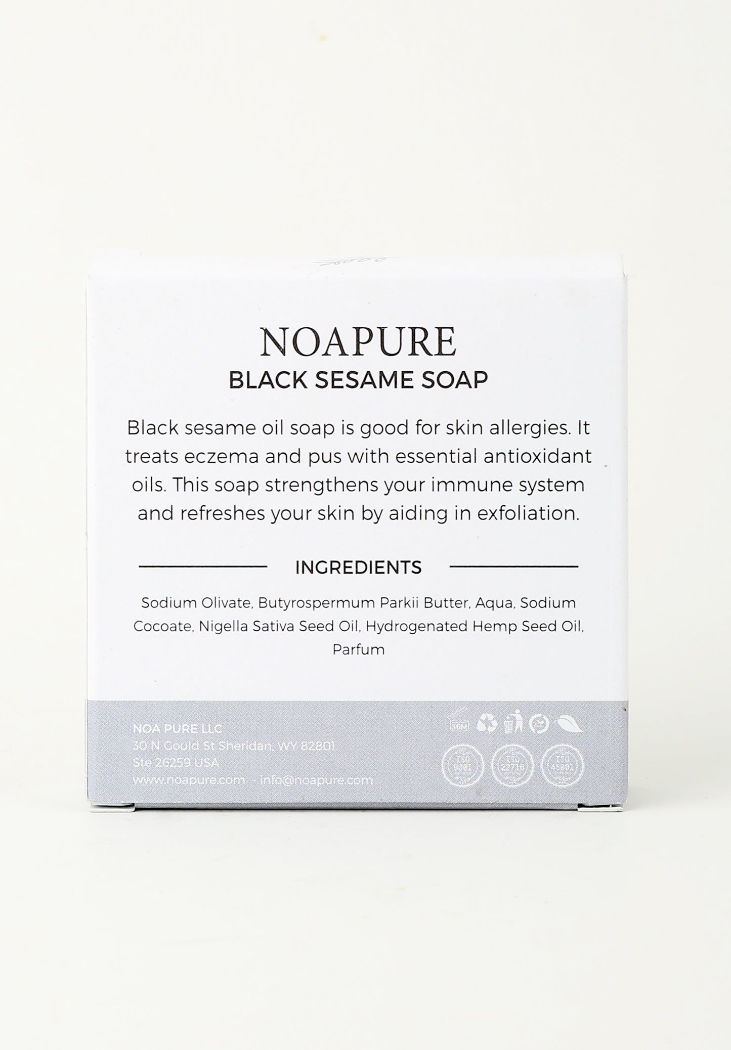 BLACK SESAME SOAP image 3