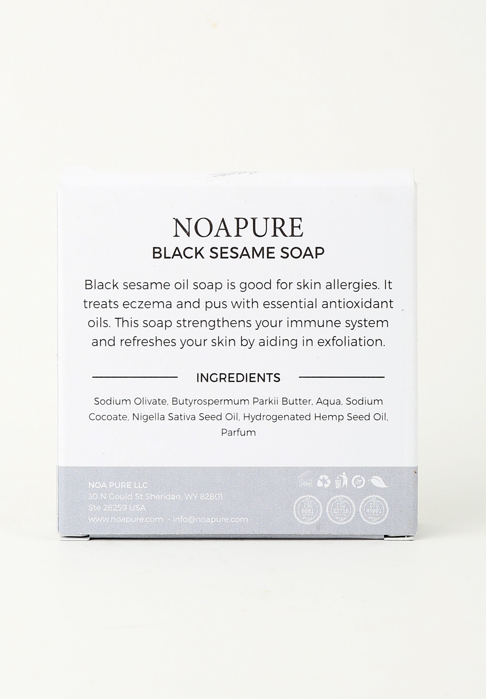 BLACK SESAME SOAP image 3