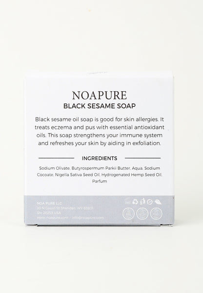 BLACK SESAME SOAP image 3