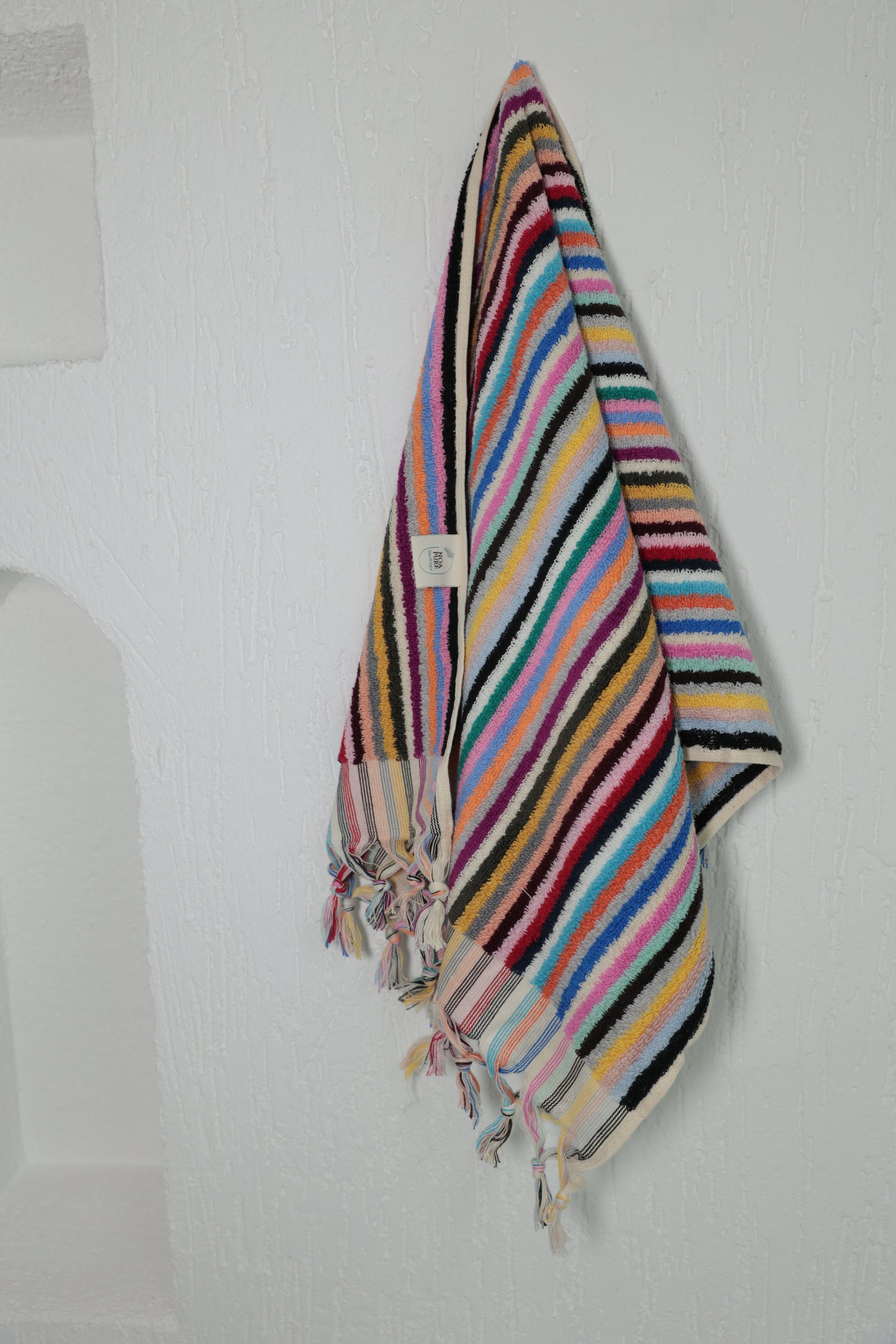 HAND TOWEL - COLORFUL STRIPED image 0