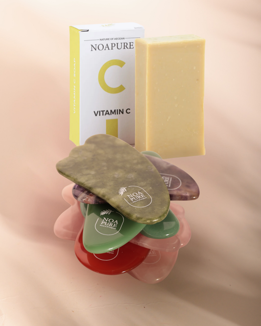 Vitamin C Facial Bar & Gua Sha Ritual Bundle Set