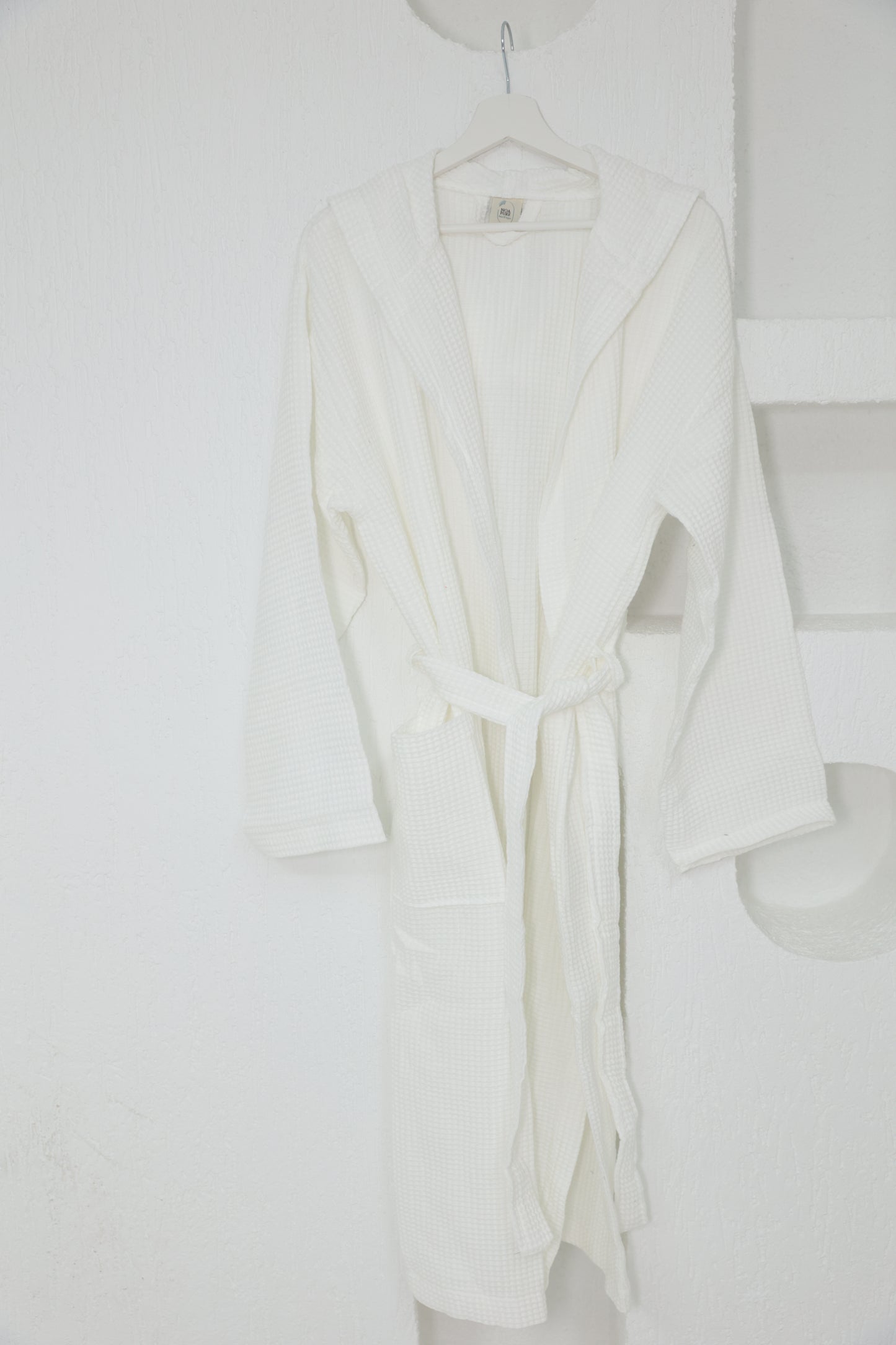 WAFFLE WHITE WBATHROBE image 2