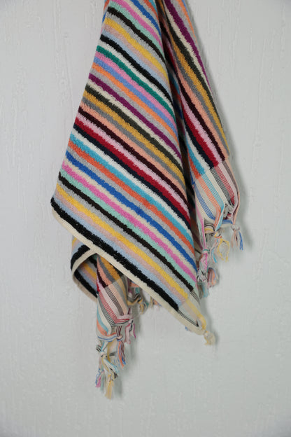 HAND TOWEL - COLORFUL STRIPED image 1
