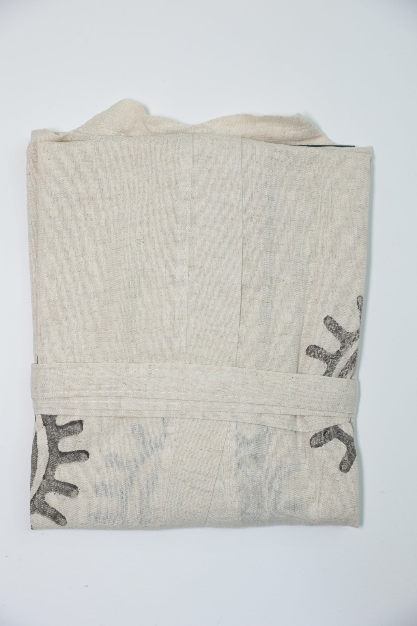 LINEN BATHROBE image 4