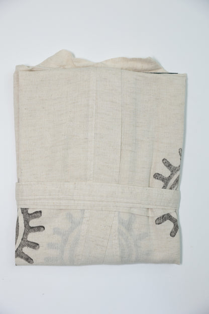 LINEN BATHROBE image 4