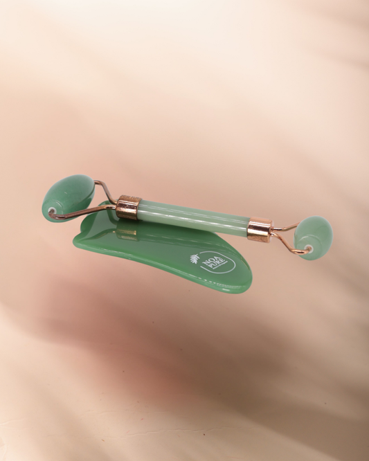 GUA SHA STONES  + FACIAL ROLLER BUNDLE