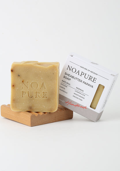 SHEA BUTTER PAPAYA SOAP image 0