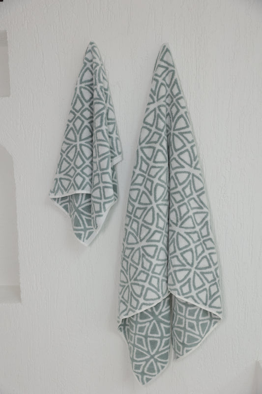 BATH AND HAND TOWEL SET MODEL 4 (2-PIECE) image 0