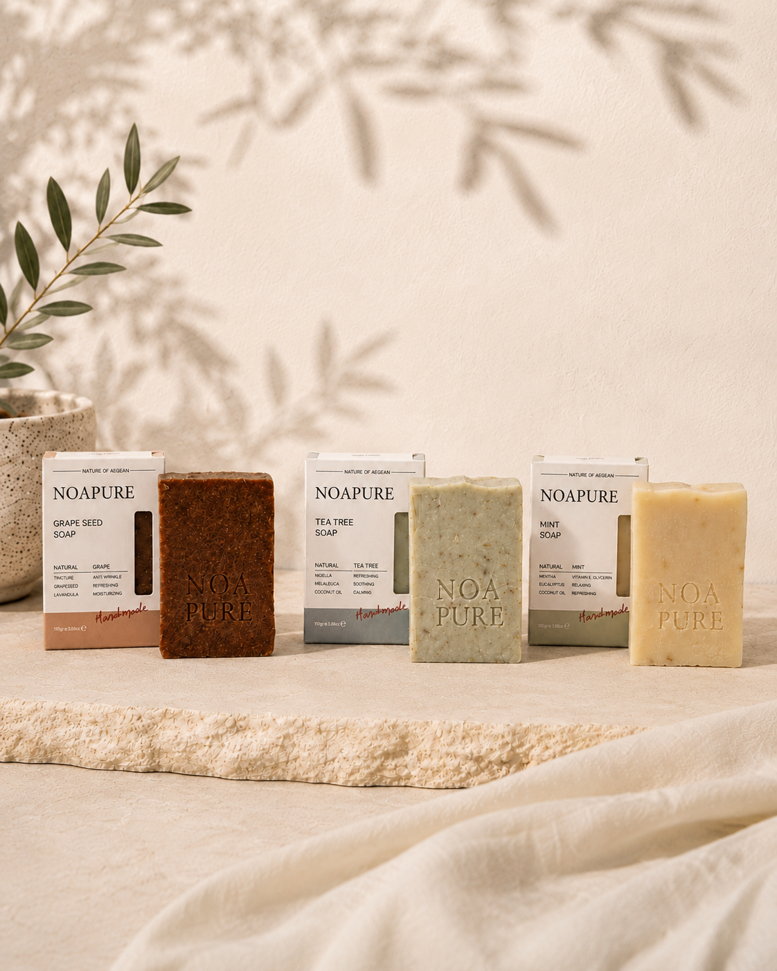 Aegean Cool Soap Bar Bundle