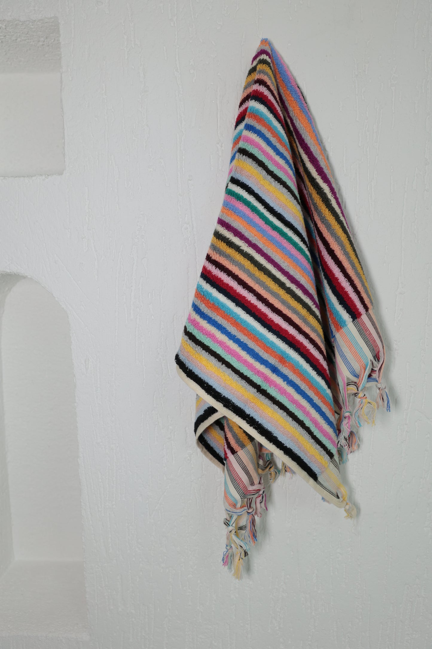 HAND TOWEL - COLORFUL STRIPED image 2