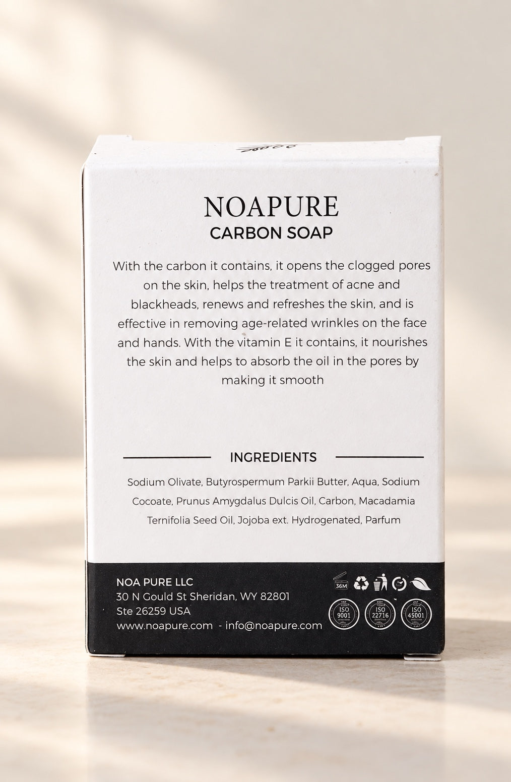Activated Carbon Soap Bar