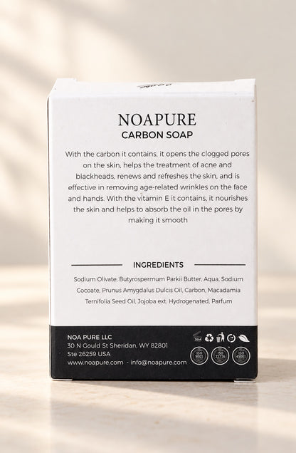 Activated Carbon Soap Bar