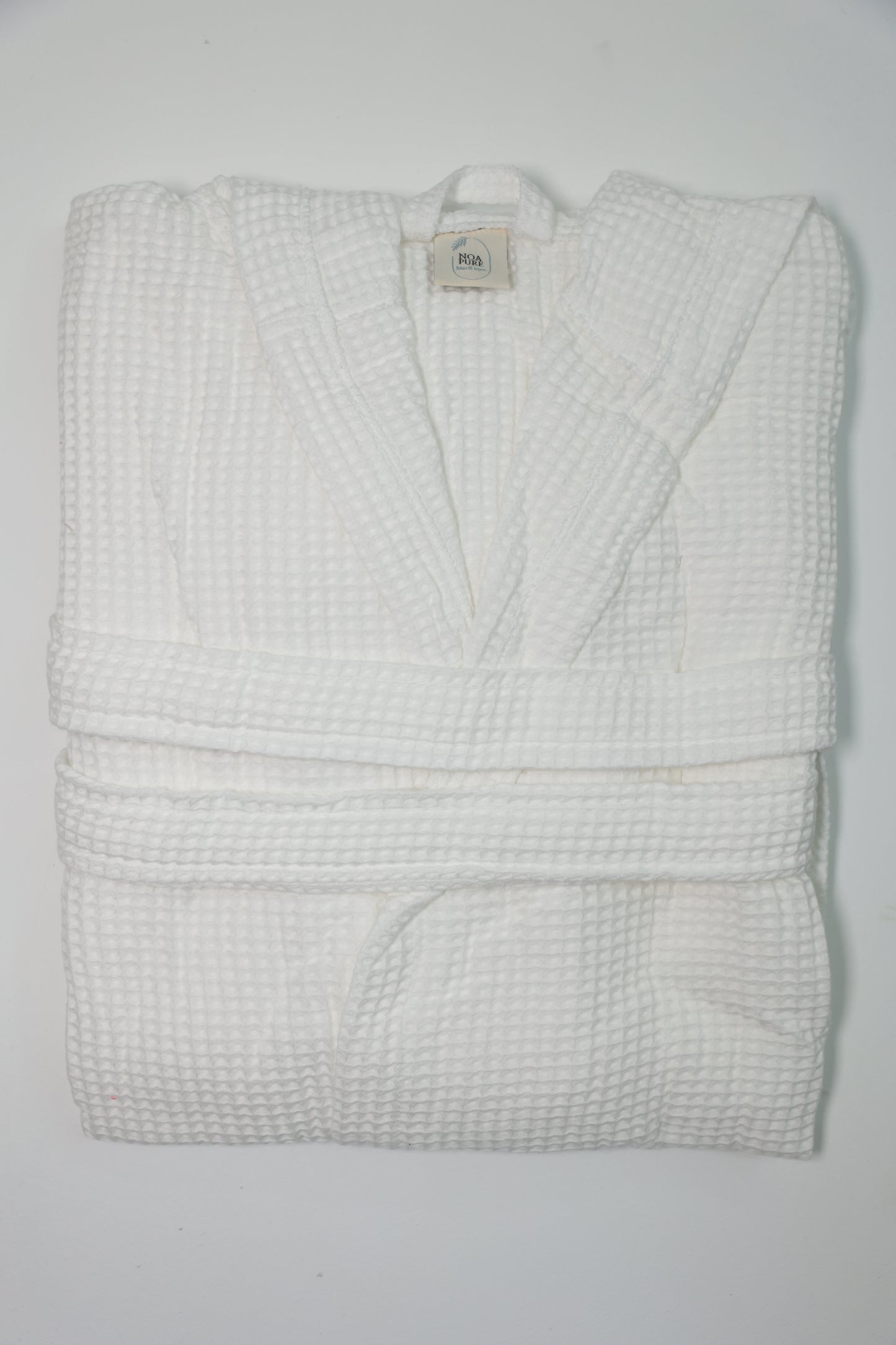 WAFFLE WHITE WBATHROBE image 3