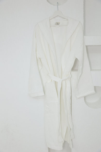 WAFFLE WHITE WBATHROBE image 0