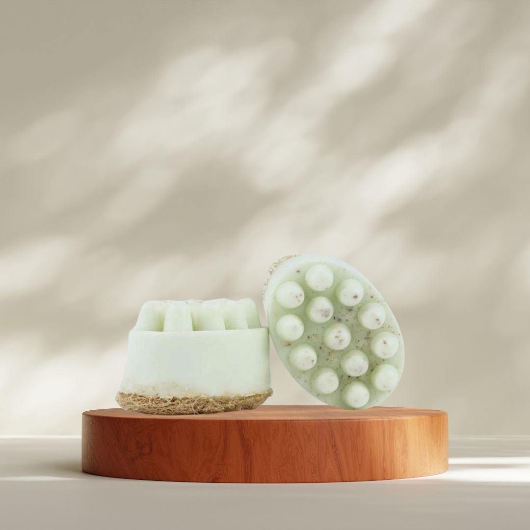 MOSS OLIVE EXFOLIATING SOAP image 0