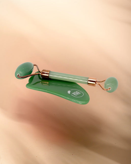 Gua Sha & Facial Roller Ritual Set