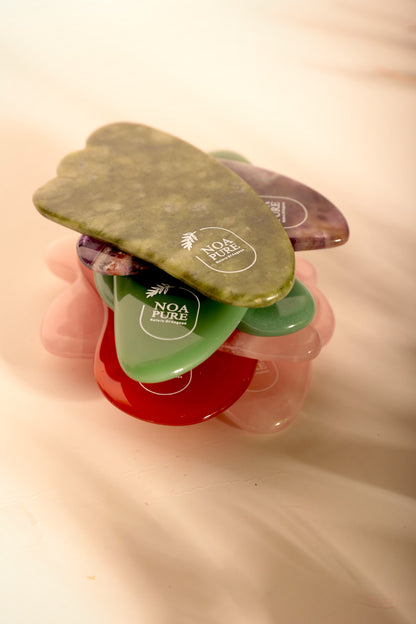 Gua Sha Stone – natural stone facial massage tool, view 7