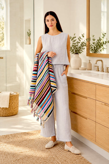 Heritage Stripe Hand Towel