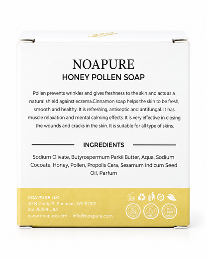 Honey Pollen Soap Bar