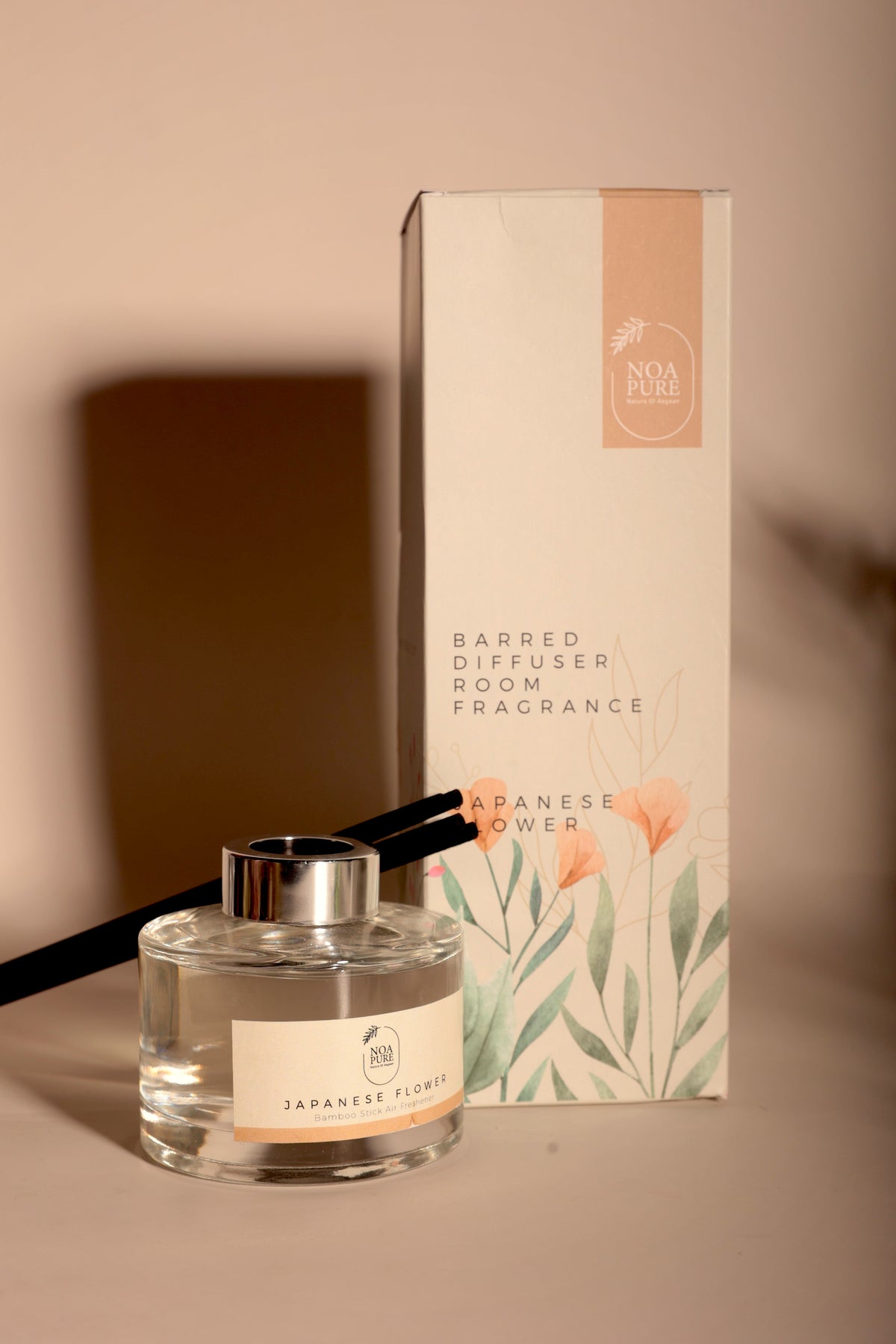 Japanese Flower Diffuser – 500 ml reed diffuser with cherry blossom scent, view 2