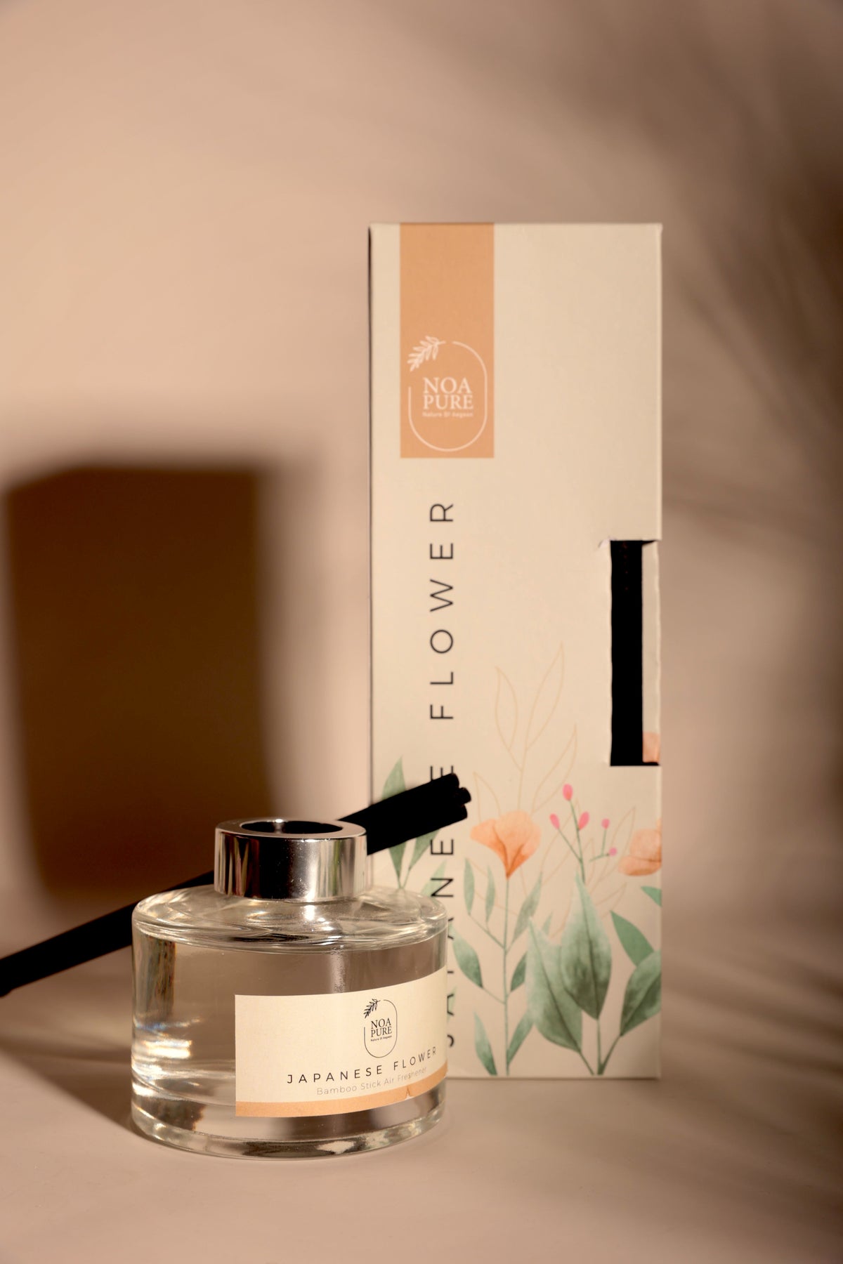 Japanese Flower Diffuser – 500 ml reed diffuser with cherry blossom scent, view 4