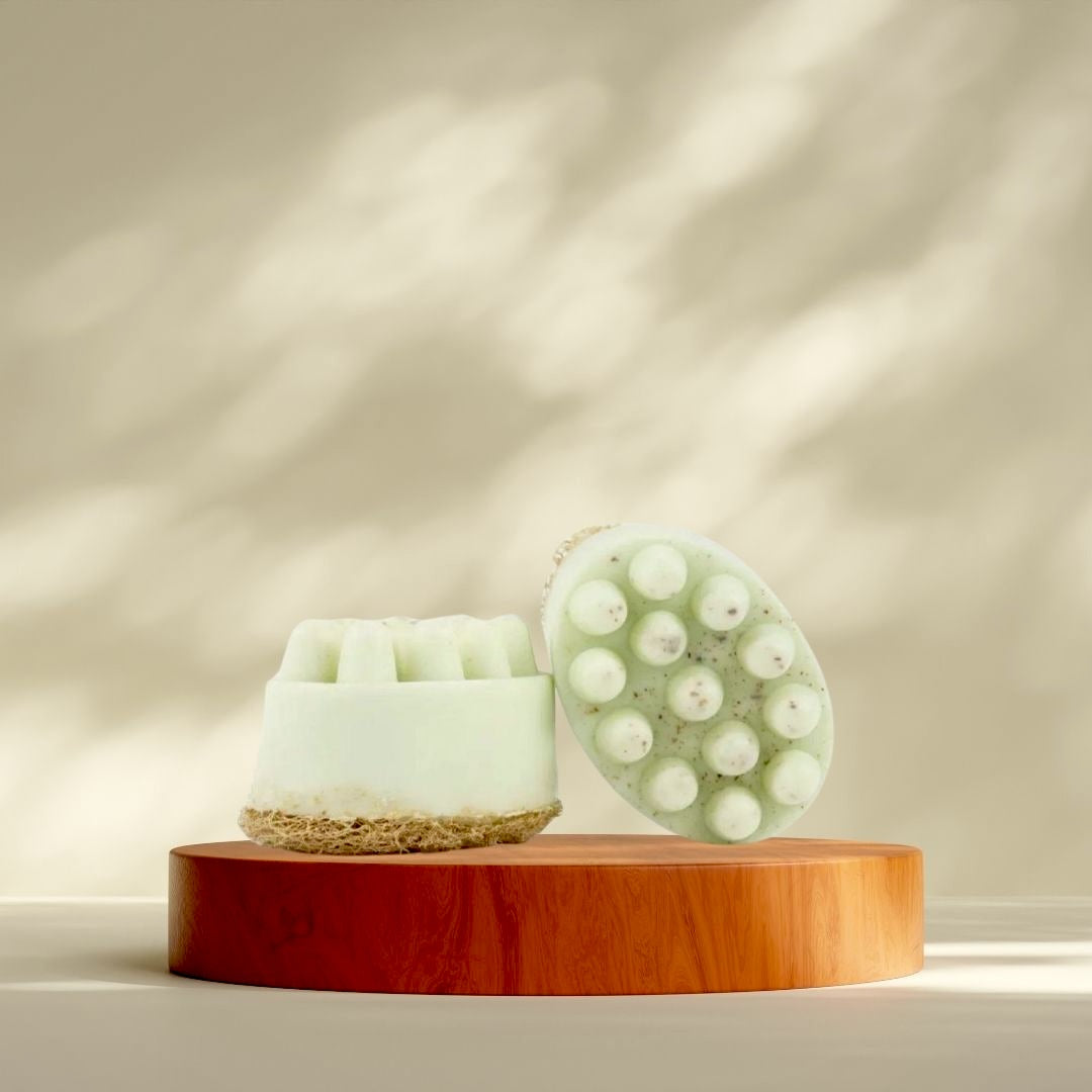 Moss Olive Exfoliating Soap Bar