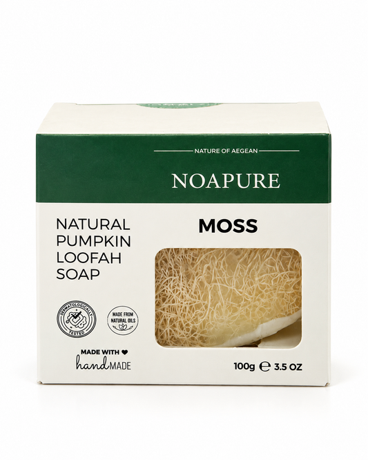 Moss Olive Exfoliating Soap Bar