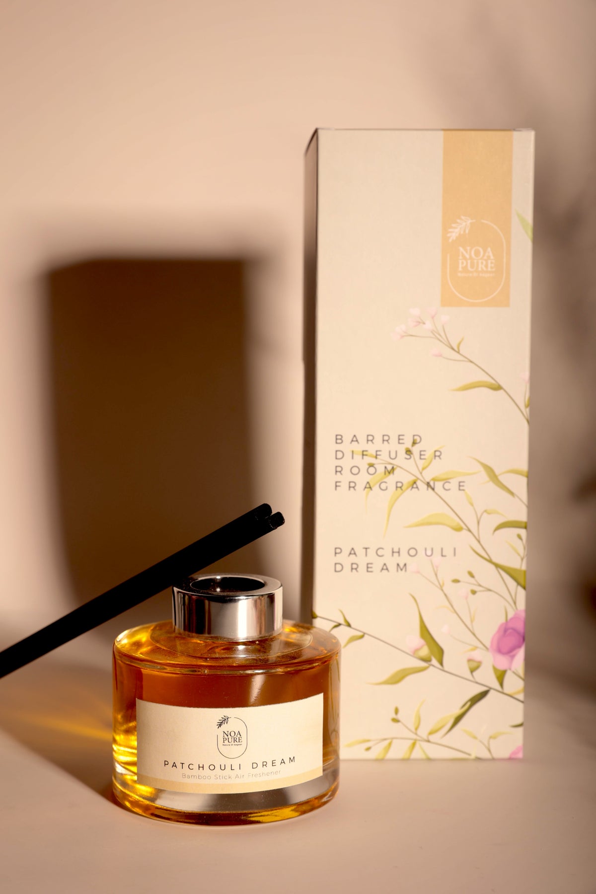 Patchouli Dream Diffuser – reed diffuser with earthy patchouli scent, view 2