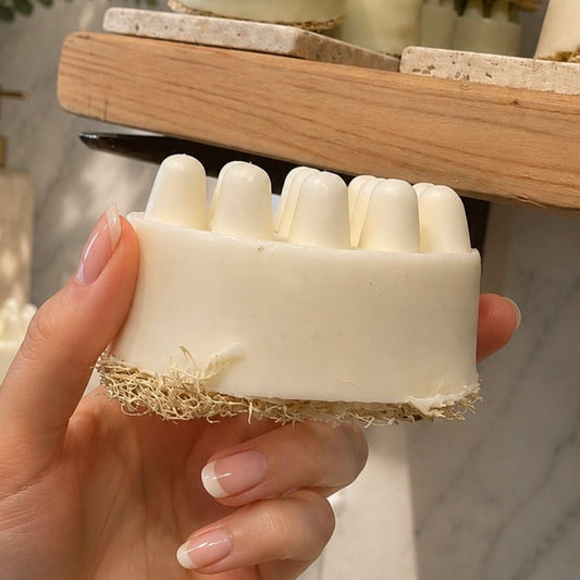 White Glow Exfoliating Soap Bar