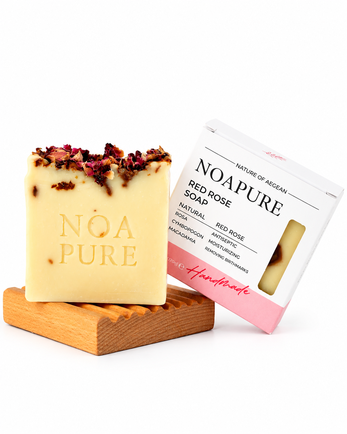 Red Rose Soap Bar