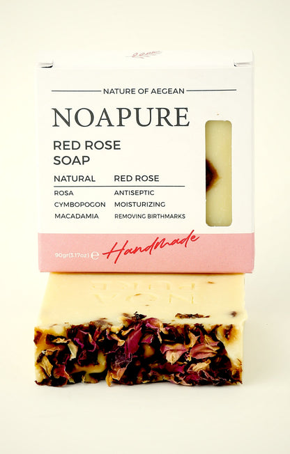 Red Rose Soap Bar