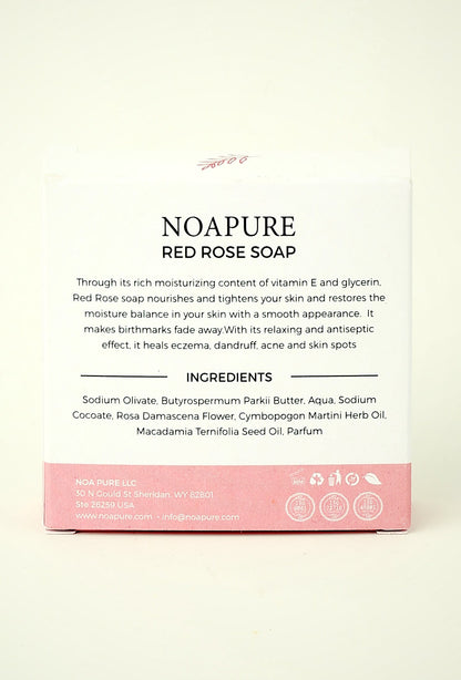 Red Rose Soap Bar