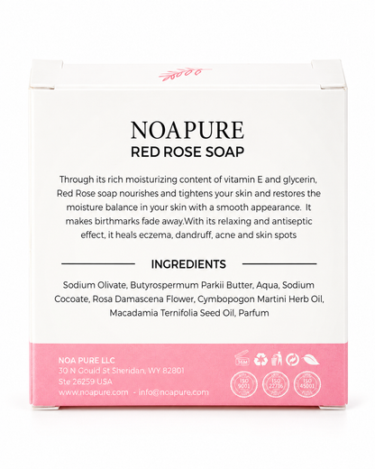 Red Rose Soap Bar