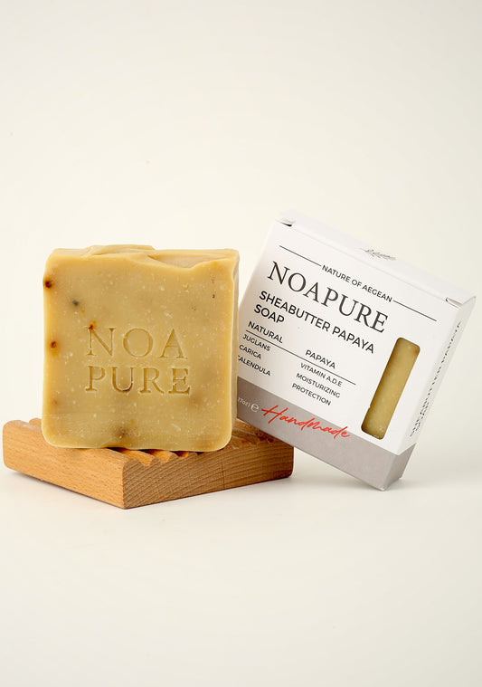 Shea Butter Papaya Soap Bar