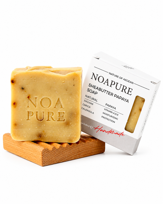 Shea Butter Papaya Soap Bar