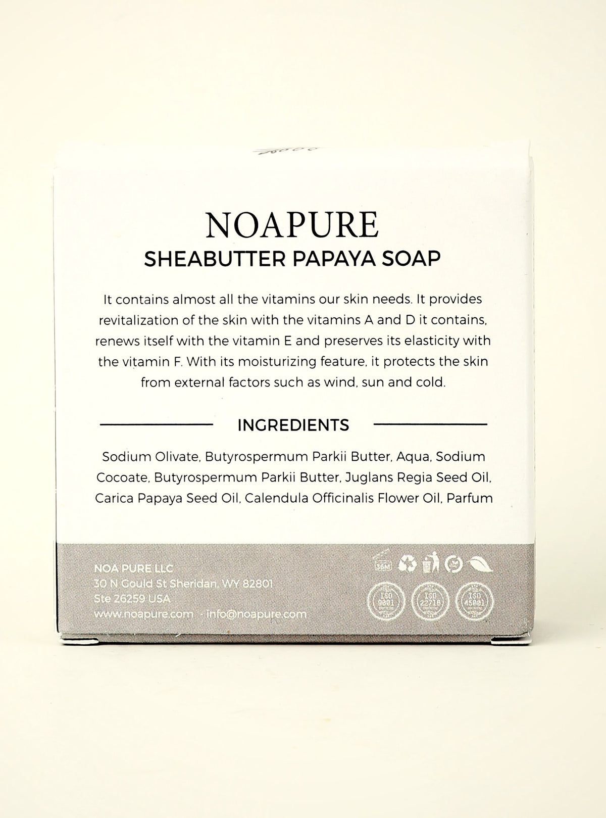 Shea Butter Papaya Soap Bar