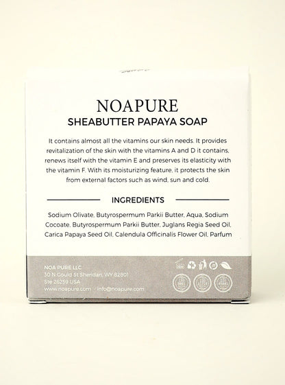 Shea Butter Papaya Soap Bar