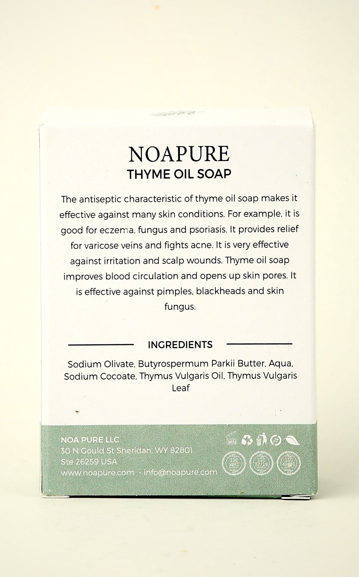 Thyme Oil Soap Bar
