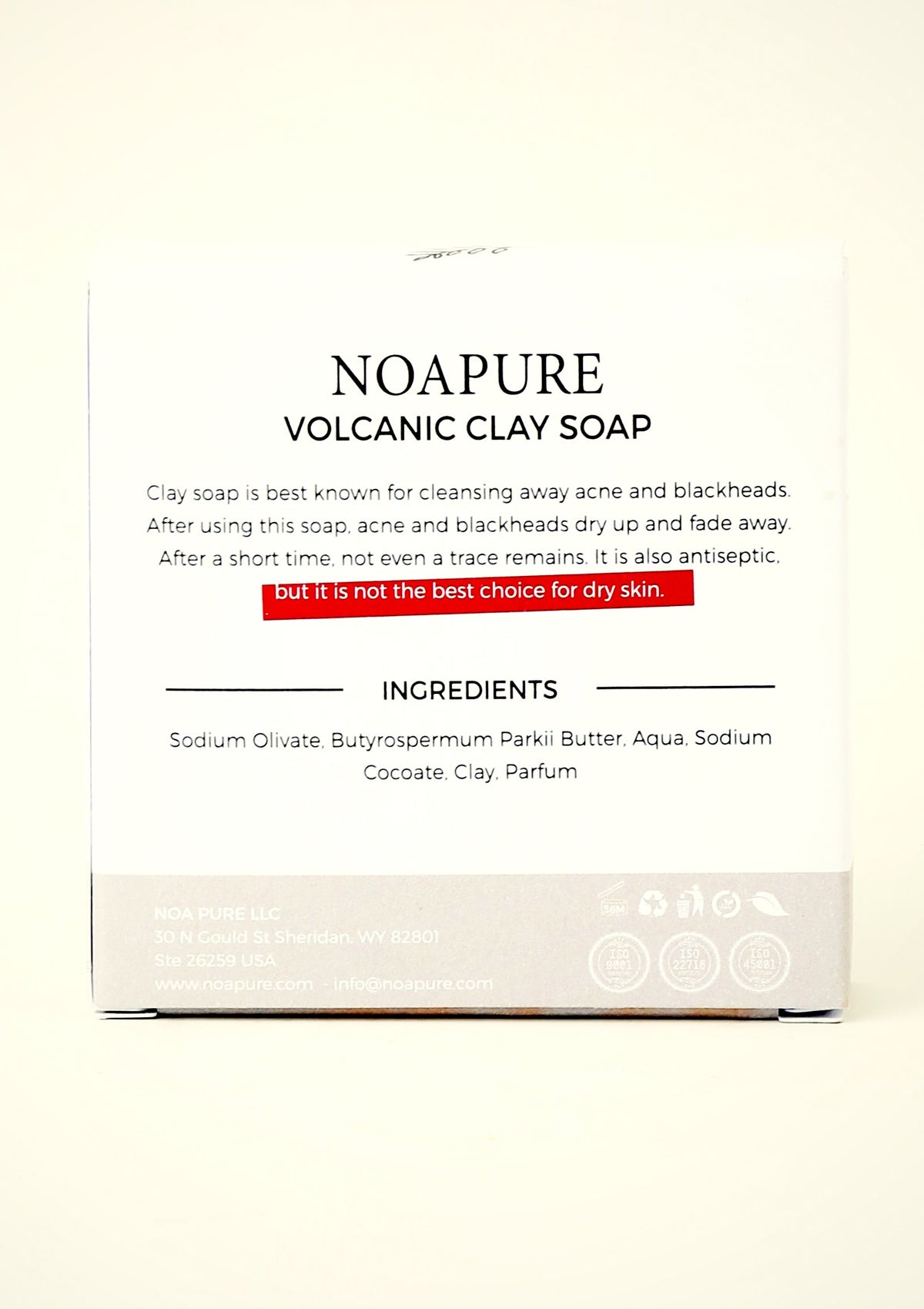 Volcanic Clay Soap Bar