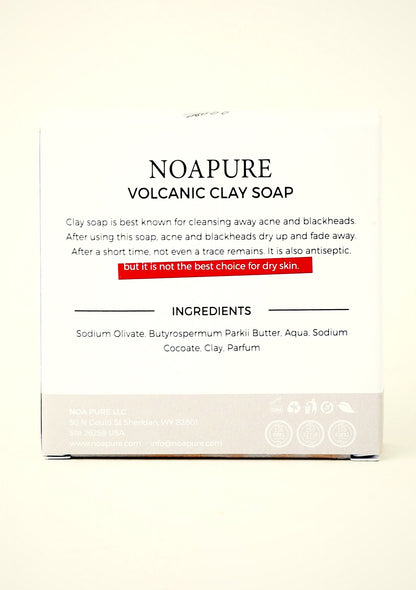 Volcanic Clay Soap Bar