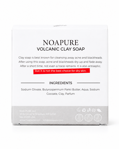 Volcanic Clay Soap Bar
