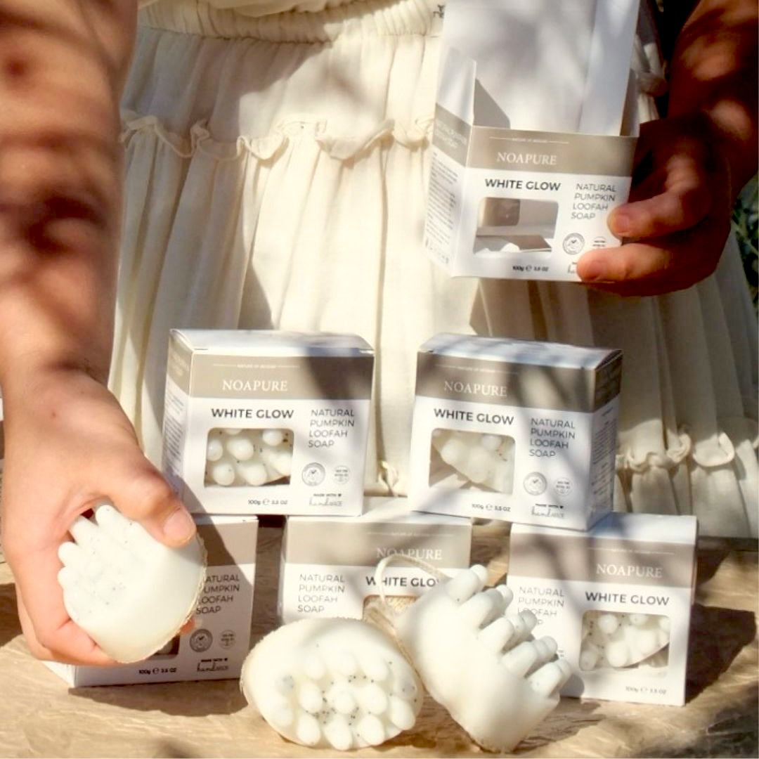 White Glow Exfoliating Soap Bar